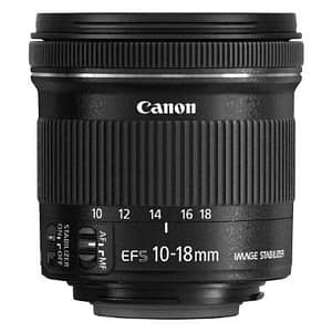 Canon EF-S 10-18mm f/4.5-5.6 IS STM Lens