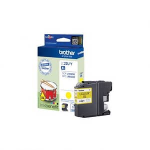 Brother LC-22UY Ink cartridge yellow XL