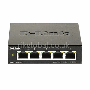 D-Link DGS-1100-05V2 5-Port Managed Ethernet Switch