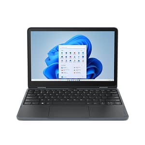Lenovo 300w Yoga Gen 4 2-in-1 Convertible Laptop - 11.6" Touchscreen, Intel N100, 8GB RAM, 128GB SSD, Windows 11 Pro