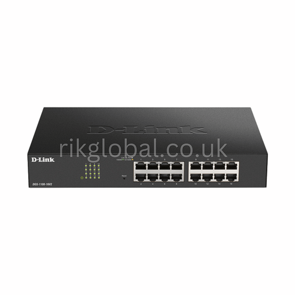 D-Link DGS-1100-16V2 Managed Gigabit Ethernet Switch